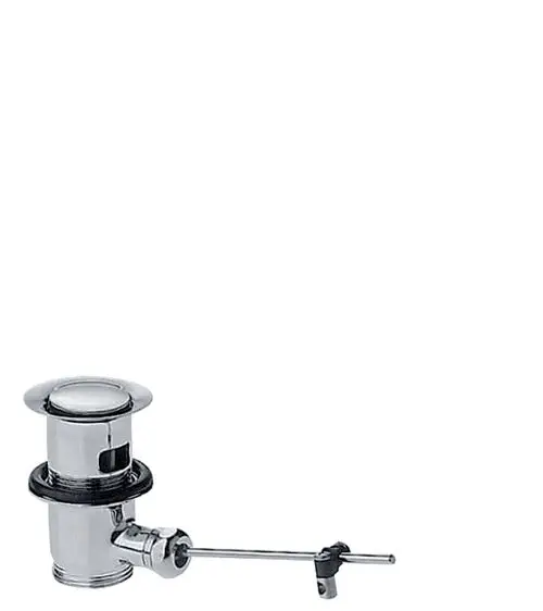 Ablaufgarnitur mit Zugstange für Waschtisch- und Bidetmischer, aus hochwertigem Material, von Hansgrohe, in einem modernen Design, geeignet für verschiedene Waschbecken.
